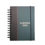 AGENDA 2026 WIRE-O 137 * 189MM- VERDE