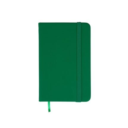 CADERNETA EMBORRACHADA- VERDE