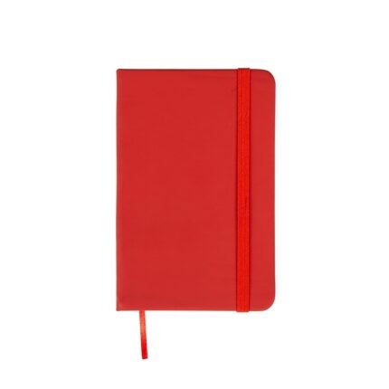CADERNETA EMBORRACHADA- VERMELHO