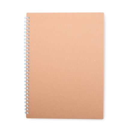 CADERNO KRAFT- AZUL