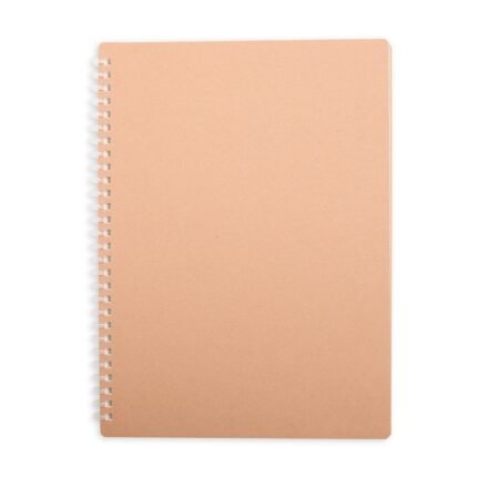 CADERNO KRAFT- TRANSPARENTE