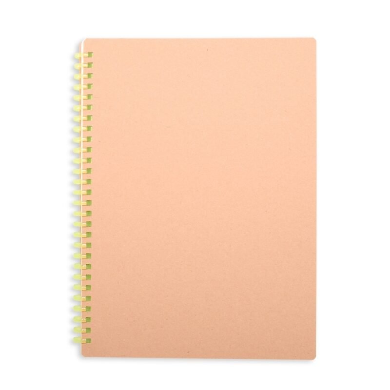 CADERNO KRAFT- VERDE