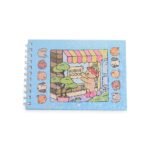 CADERNO PARA COLORIR CAPIVARA- COLORIDO