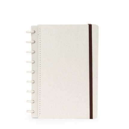 CADERNO DE DISCO ECOLÓGICO- BEGE