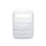 CAIXA ORGANIZADORA DE COSMÉTICOS- BRANCO