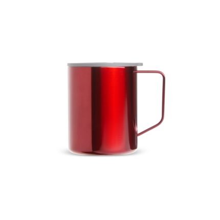 CANECA INOX PAREDE DUPLA 270M- VERMELHO