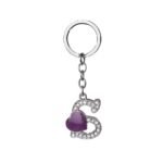 CHAVEIRO DE METAL LETRA S- PRATA