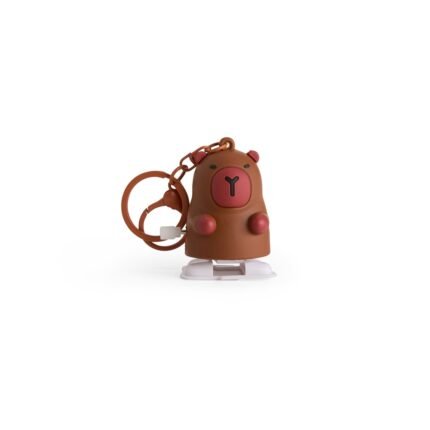 CHAVEIRO PLÁSTICO CAPIVARA- AMARELO