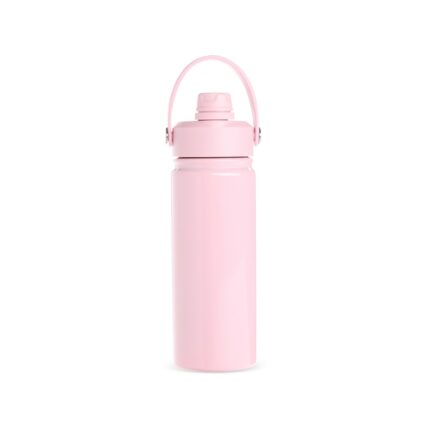 GARRAFA TÉRMICA 600ML- ROSA