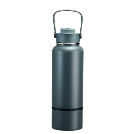 GARRAFA TÉRMICA 800ML- CINZA