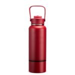 GARRAFA TÉRMICA C/ ALÇA 800ML- VERMELHO