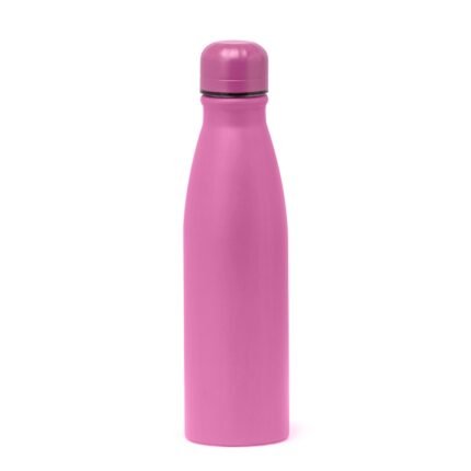 GARRAFA LISA FOSCA ALUMINIO 600ML- ROSA