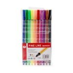 KIT CANETINHAS COLORIDAS C/ 10- COLORIDO