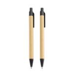 KIT ECOLÓGICO CANETA E LAPISEIRA PAPELÃO- MARROM