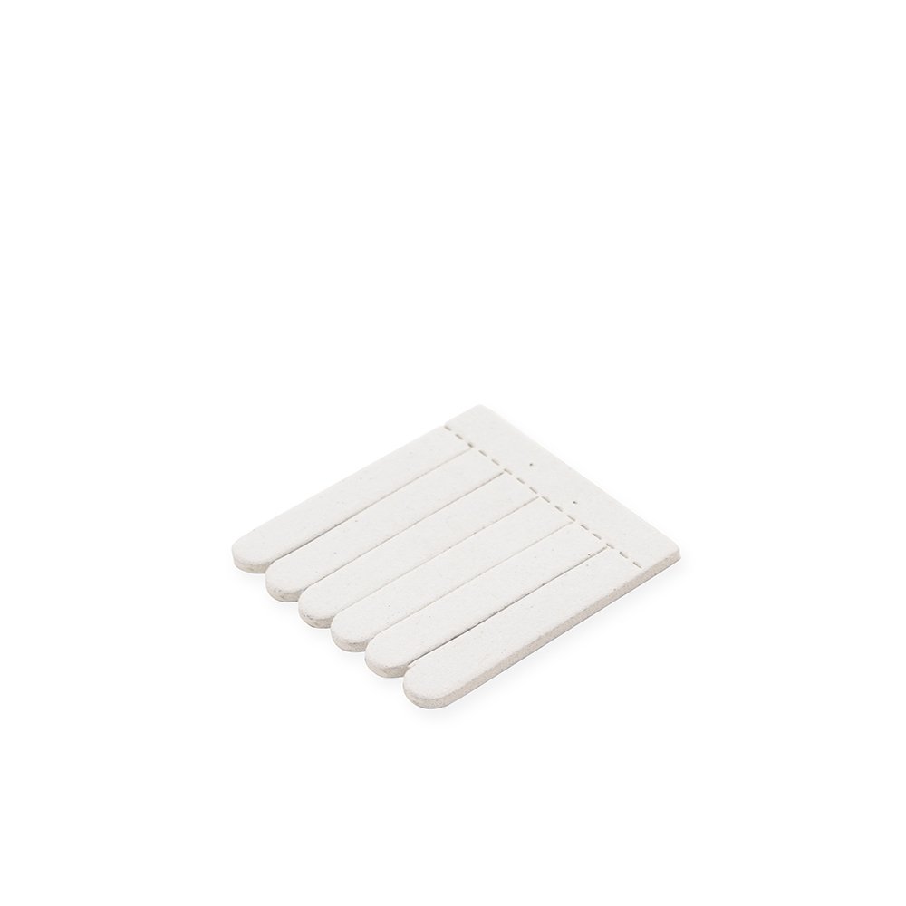 MINI LIXA 6 PÇS- BRANCO MINI LIXA 6 PÇS- BRANCO