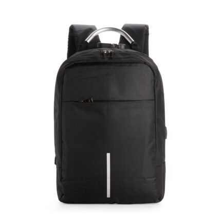 MOCHILA ANTIFURTO POLIÉSTER 16 LITROS- PRETO