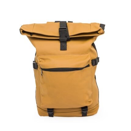 MOCHILA DE COURO SINTÉTICO 41L- MARROM