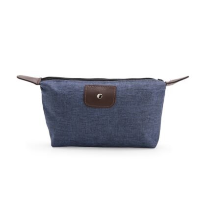 NÉCESSAIRE POLIÉSTER PVC MESCLA- AZUL