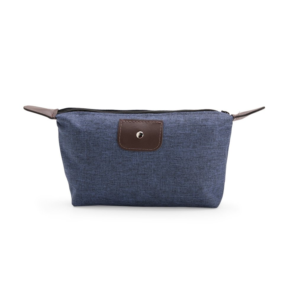 NÉCESSAIRE POLIÉSTER PVC MESCLA- AZUL NÉCESSAIRE POLIÉSTER PVC MESCLA- AZUL