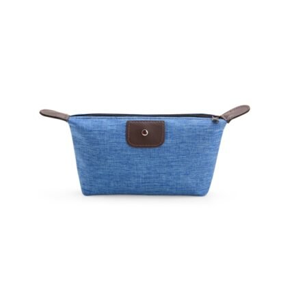 NÉCESSAIRE POLIÉSTER PVC MESCLA- AZUL