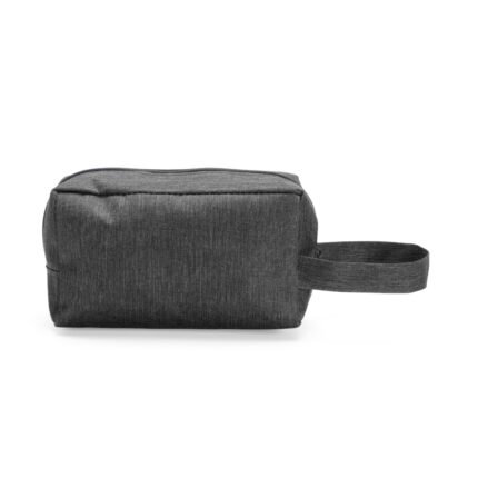 NÉCESSAIRE POLIÉSTER PVC MESCLA- PRETO