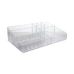 ORGANIZADOR DE COSMETICOS ACRILICO - TRANSPARENTE