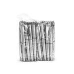 PACOTE C/ 50 PÇS CANETA PLÁSTICA- PRATA