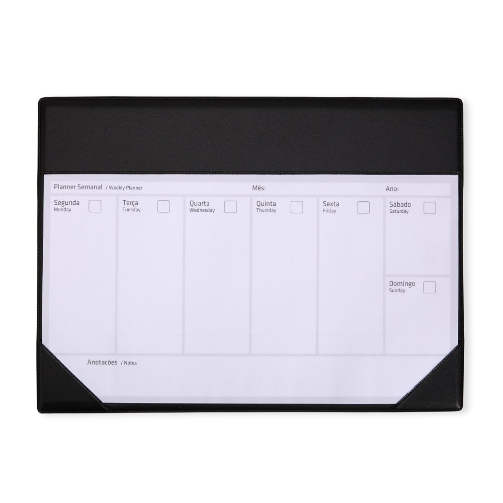PLANNER DE MESA- PRETO PLANNER DE MESA- PRETO
