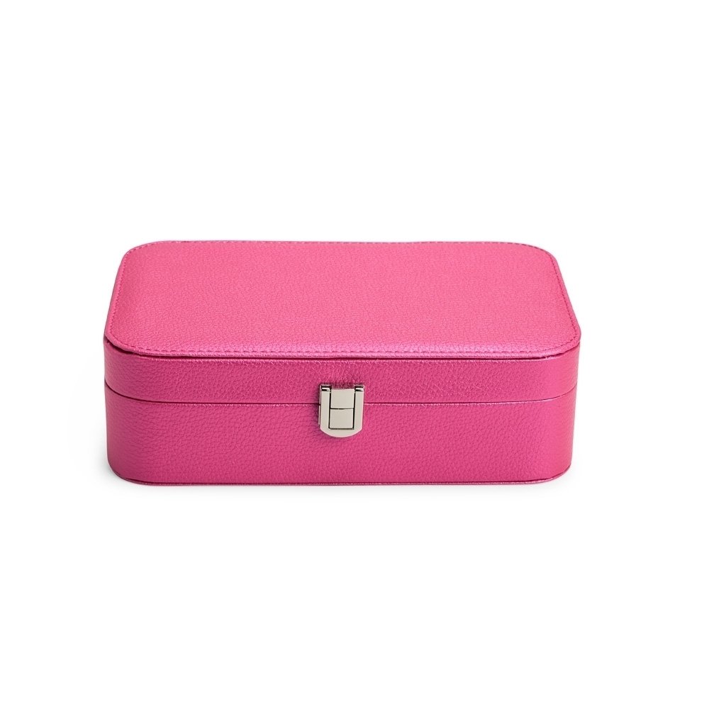 PORTA-JOIAS COM ESPELHO- ROSA PORTA-JOIAS COM ESPELHO- ROSA