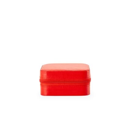 PORTA-JOIAS COM ESPELHO- VERMELHO