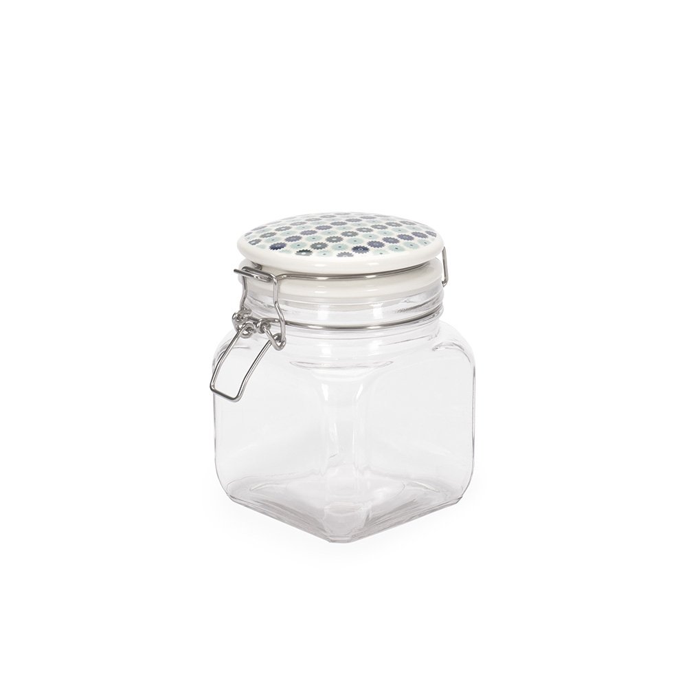 POTE HERMÉTICO VIDRO 700ML- TRANSPARENTE POTE HERMÉTICO VIDRO 700ML- TRANSPARENTE