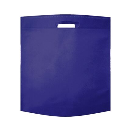 SACOLA TNT DE MÃO- AZUL ESCURO