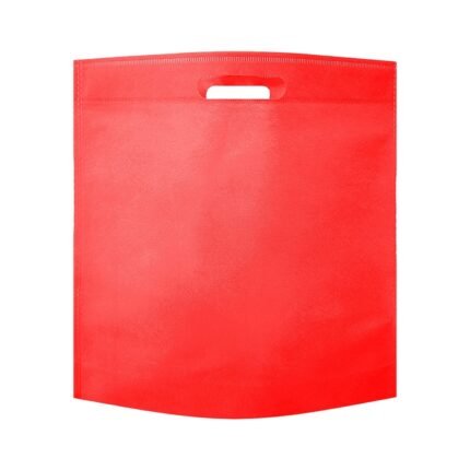 SACOLA TNT DE MÃO - VERMELHO