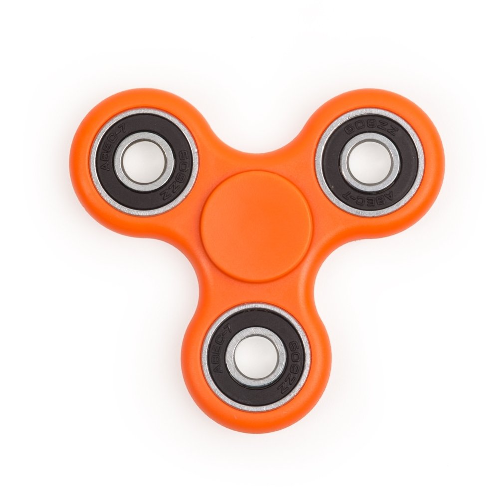 SPINNER ANTI STRESS C/ 4 ROLAMENTOS - LARANJA SPINNER ANTI STRESS C/ 4 ROLAMENTOS - LARANJA