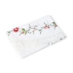 TOALHA MESA RED. 1,8 M X 1,8 M- BRANCO