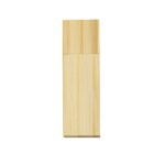 PEN DRIVE BAMBU 4 GB COM TAMPA - MARROM