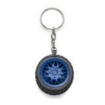 CHAVEIRO FORMATO PNEU - AZUL