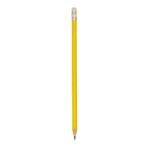 LÁPIS ECOLÓGICO C/ BORRACHA - AMARELO - AMARELO