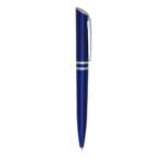 CANETA PLÁSTICA C/ 2 ANEIS - AZUL