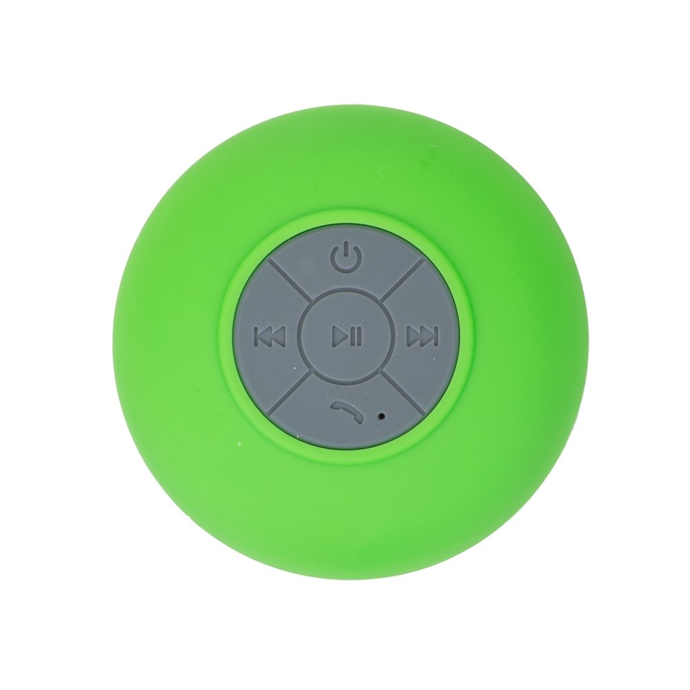 CAIXINHA DE SOM C/VENTOSA CAIXA ACRÍLICA - VERDE CAIXINHA DE SOM C/VENTOSA CAIXA ACRÍLICA - VERDE