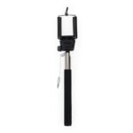BASTÃO DE SELFIE C/ DISPARADOR VIA CABO - PRETO