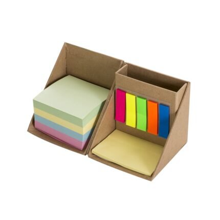 BLOCO DE ANOTAÇÕES CUBO - BEGE - BEGE