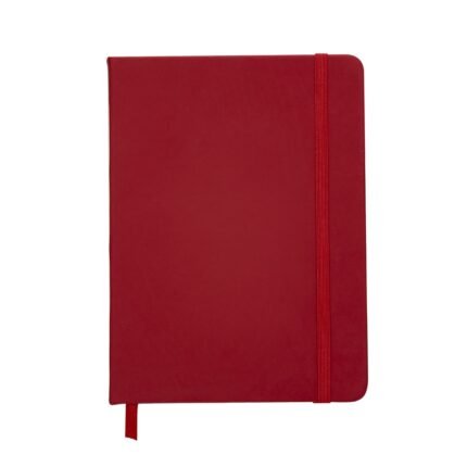 CADERNETA EMBORRACHADA - VERMELHO - VERMELHO