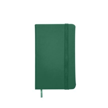 CADERNETA EMBORRACHADA - VERDE