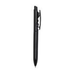CANETA PLÁSTICA LEITOSA - PRETO