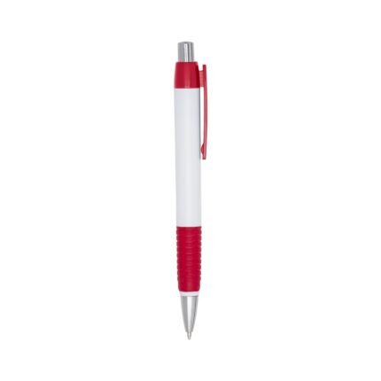 CANETA PLÁSTICA - VERMELHO