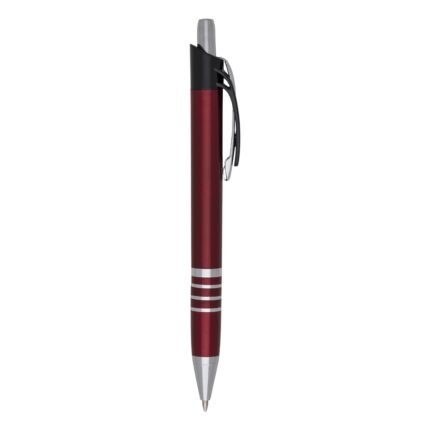 CANETA PLÁSTICA - VERMELHO