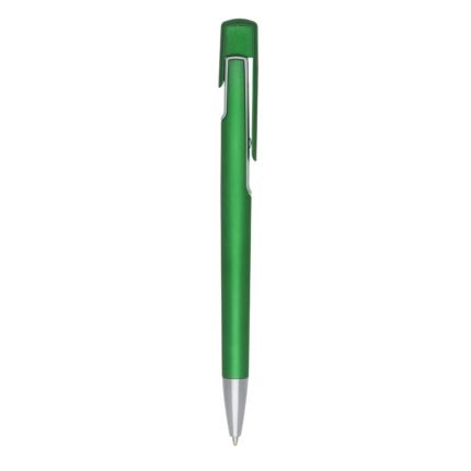 CANETA PLÁSTICA - VERDE