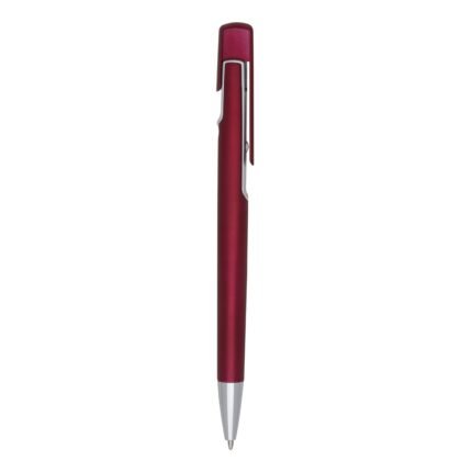 CANETA PLÁSTICA - VERMELHO
