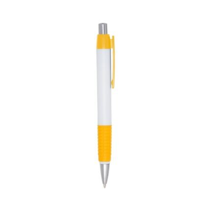 CANETA PLÁSTICA - AMARELO